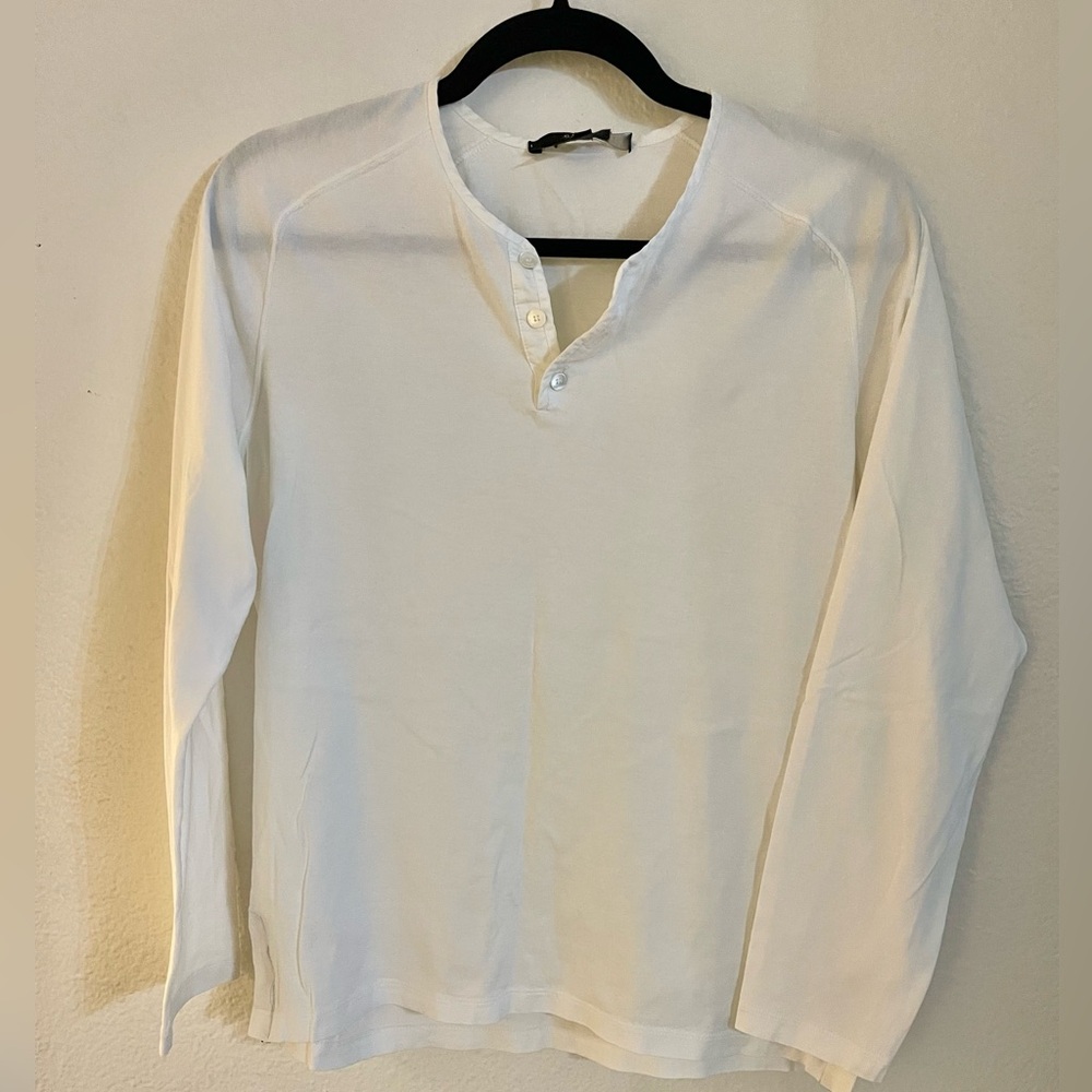 Authentic Gucci long sleeve white shirt - small